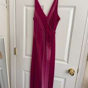 We The Free Fuchsia Backless Dress